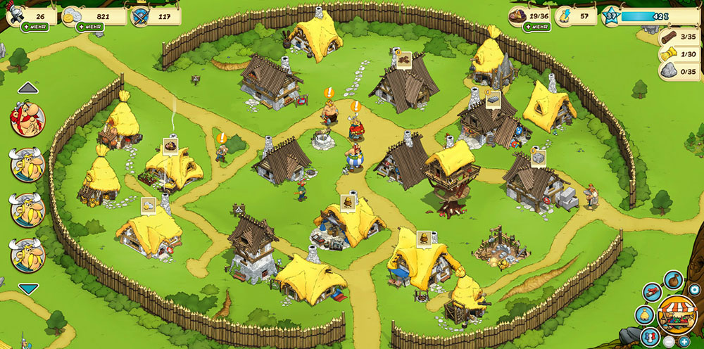 Asterix and Friends Browsergame Review