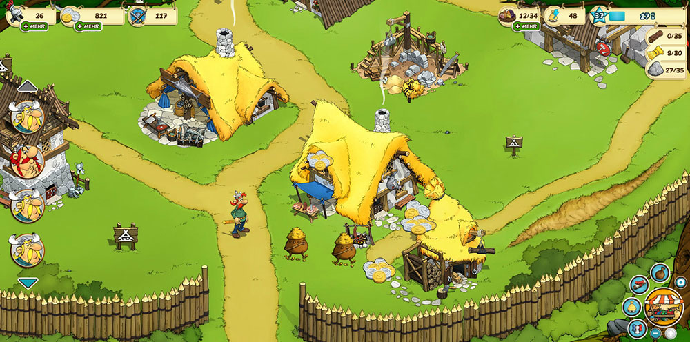Asterix and Friends Browsergame Review